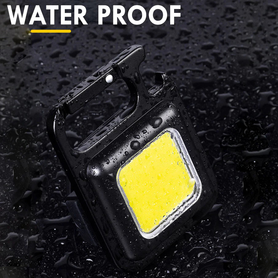 Pocket Flashlight For Emergency & Camping With Bottle Opener