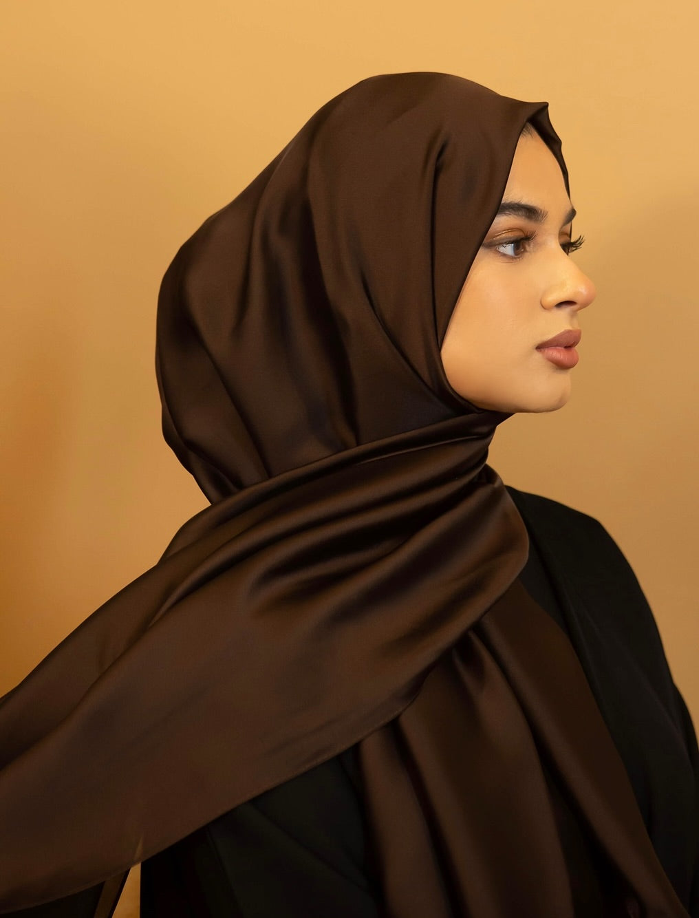 Aaliya Collections Rayon Hijab - Brown