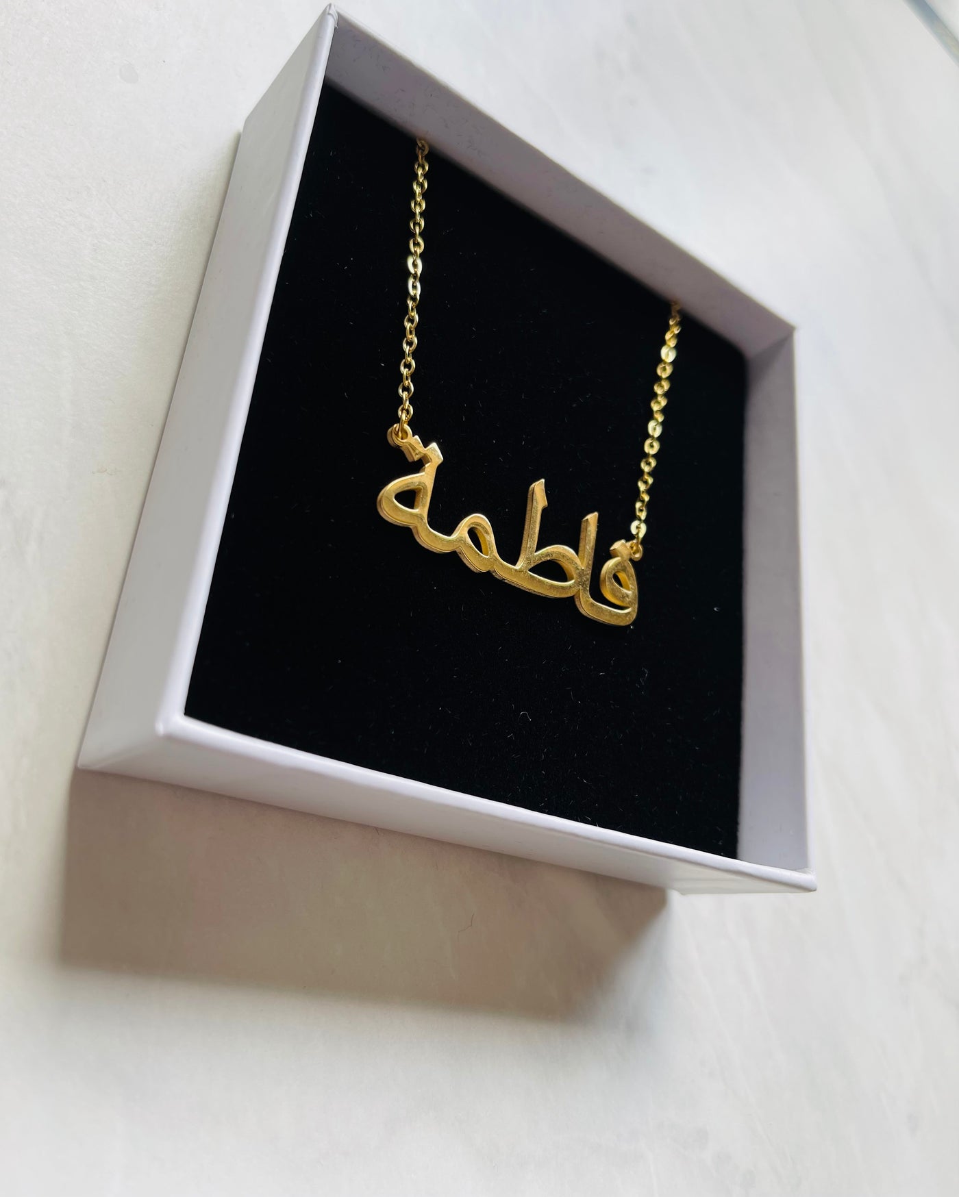 Aaliya Collections Arabic Name Necklace - FATIMAH | فاطمة