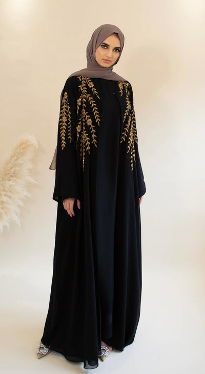 freya embellished abaya 