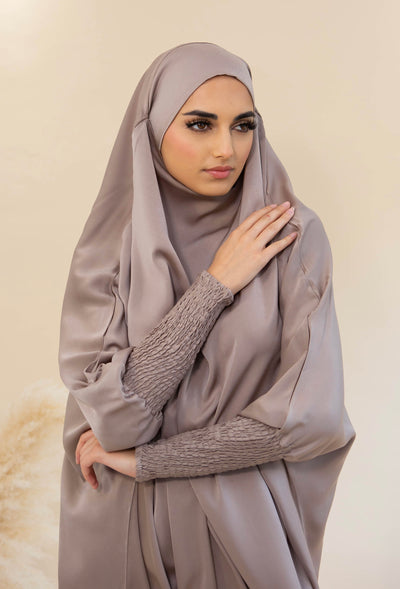 Aaliya Collections Everyday One Piece Khimar - Nude