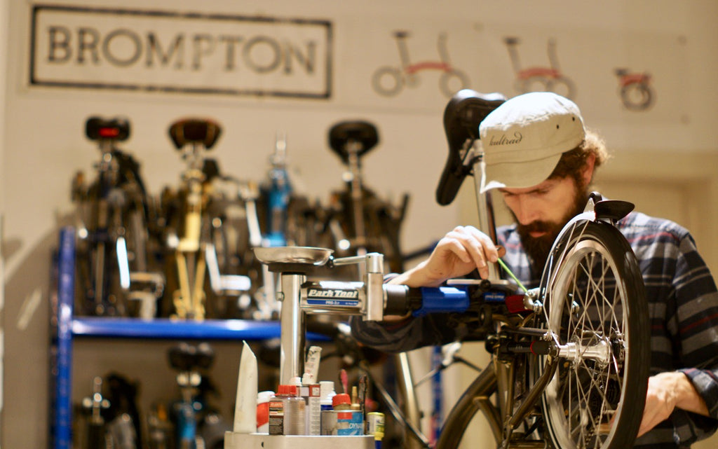 Brompton Reparatur Inspektion Werkstatt Berlin Kultrad