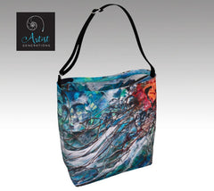 Wearable Art - Artist Generations - Dash & Dive Tote Bag - Earth Day