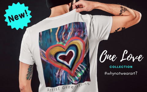 Artist Generations - Wearable Art - One Love Collection