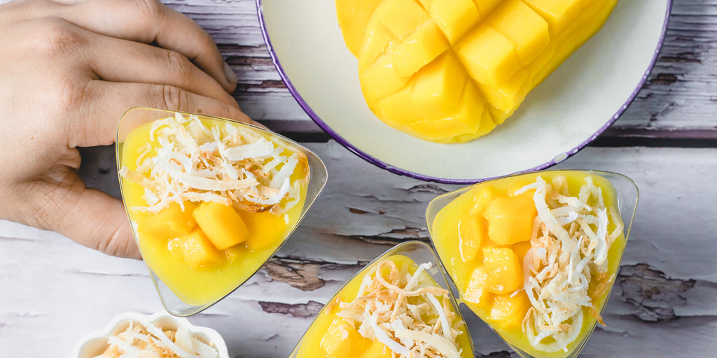 mango coconut chia pudding