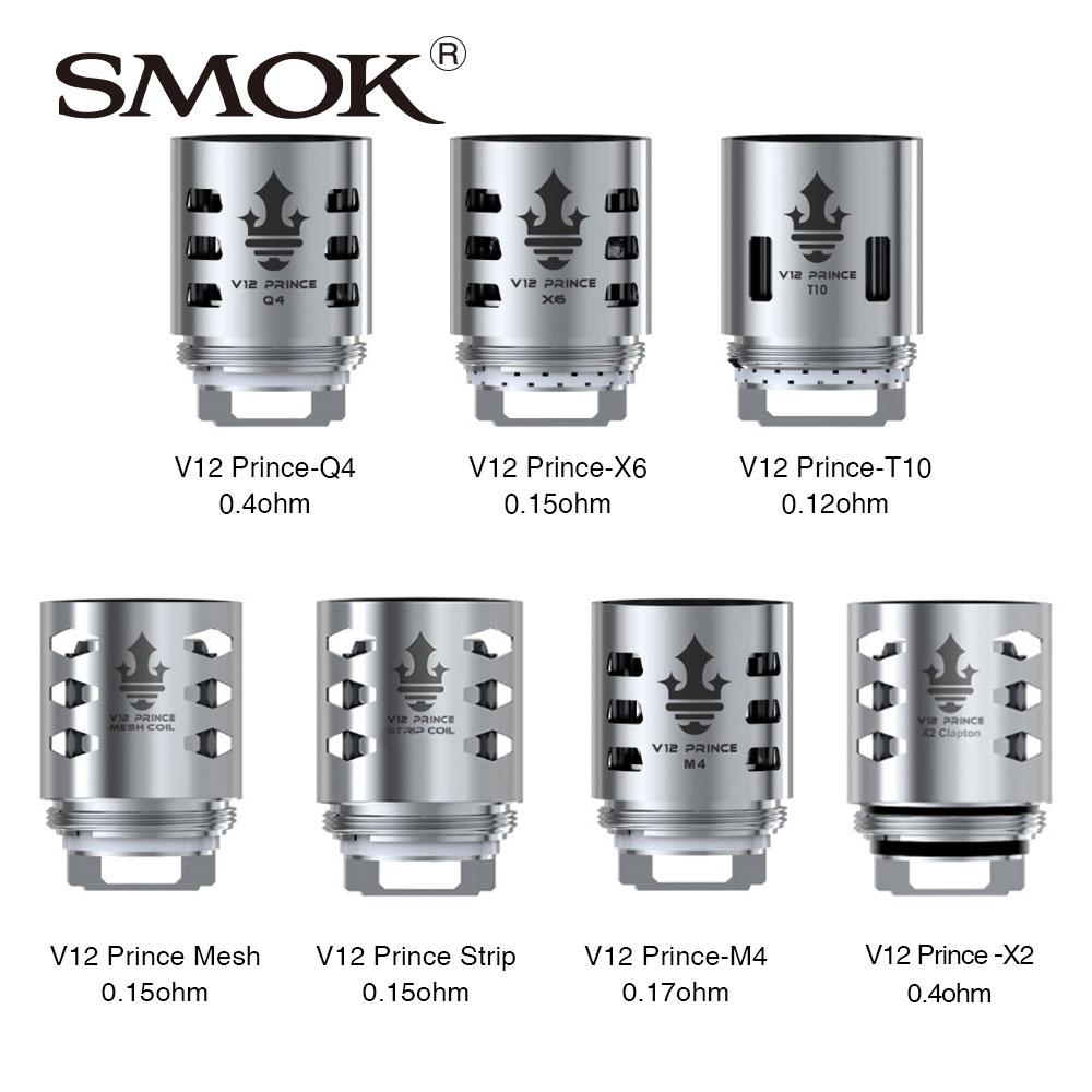 interno inicial Dictar SMOK V12 P-TANK COIL (3 PACK) (TFV 12 PRINCE ) – Mister Vapor