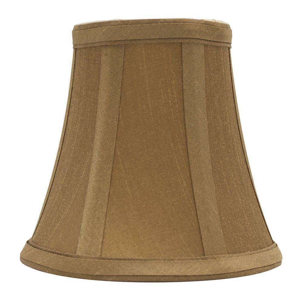 Silk 5-inch Bell Chandelier Lamp Shade - 9 Colors