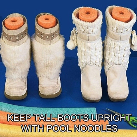 Use Pool Noodles to Mount Your Boot