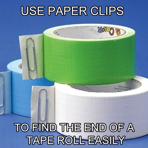 Find The End of Your Duct Tape Roll Easier