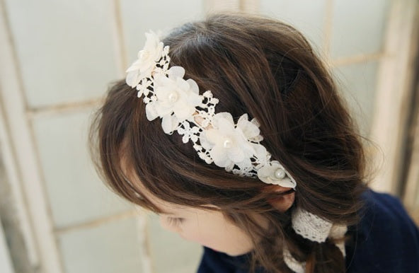 lace flower hair accessories