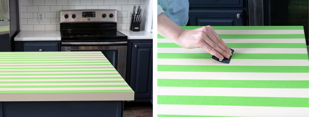 Giani Butcher Block Paint Kit - Create a faux butcher block countertop in a weekend!)