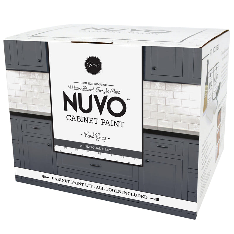 Nuvo Earl Grey Cabinet Paint Kit Giani Inc