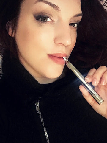 Miss Jane blazing out of a nimbus9000 wax pen with sexy eyebrow lift