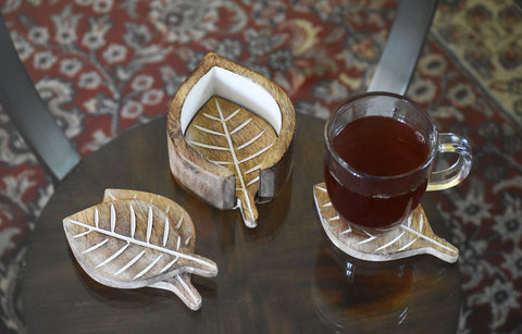 Leaf Coasters