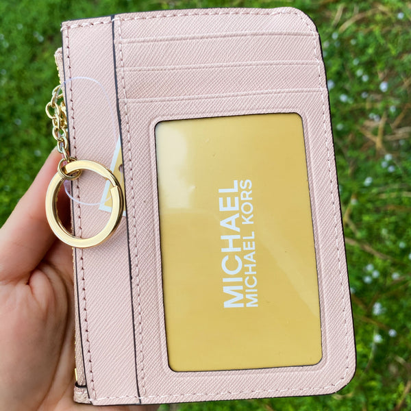 michael kors ballet pink wallet