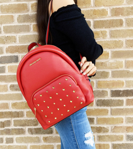 red mk backpack