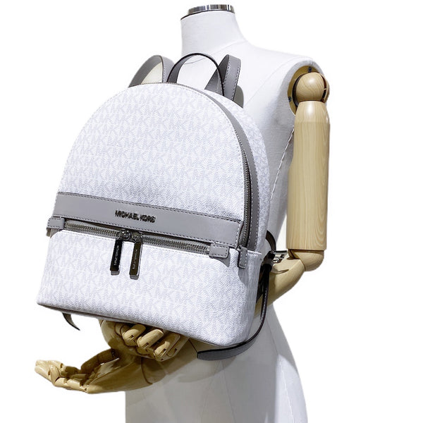 white backpack michael kors