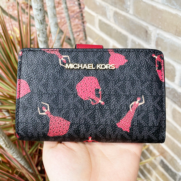 michael kors pig wallet