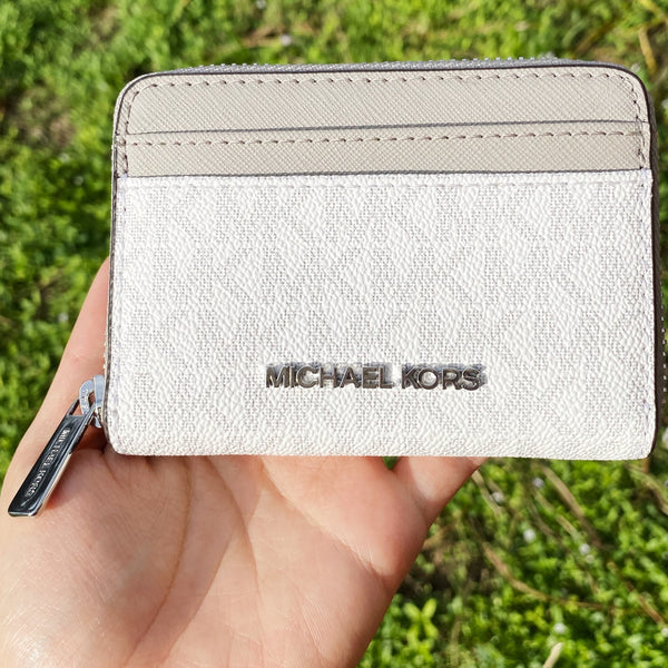 michael kors zip around card case