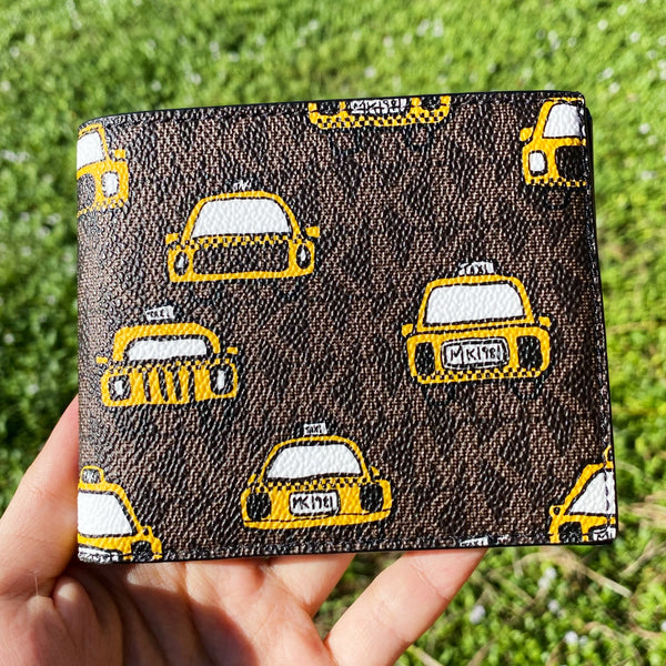 yellow mk wallet