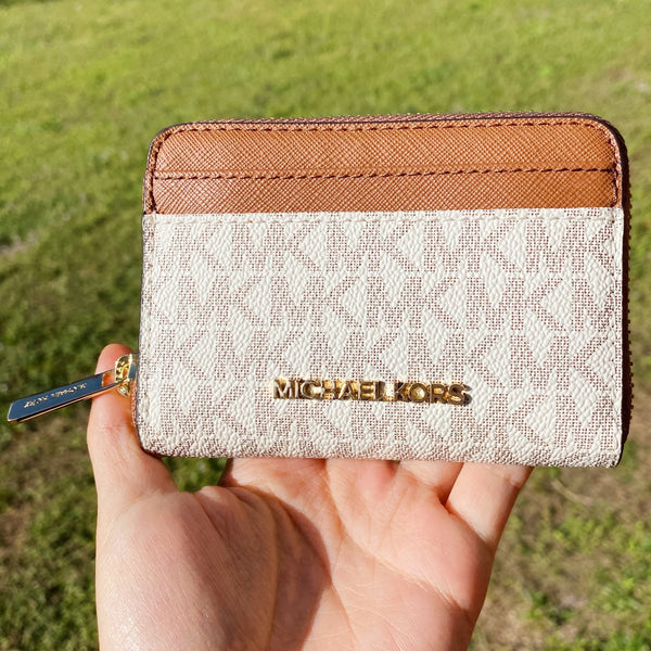 michael kors jet set card case