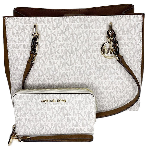 michael kors large wristlet wallet