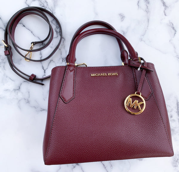 michael kors merlot purse