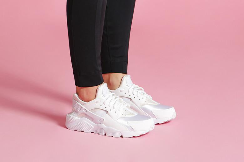 Air Huarache Run Triple White 