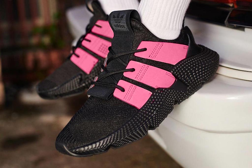 adidas prophere black pink