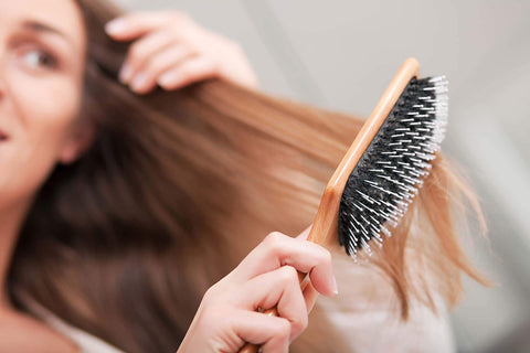 Avoid Aggressive Hair Brushing