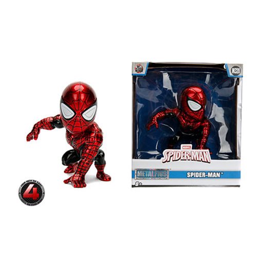 spider man metal figure