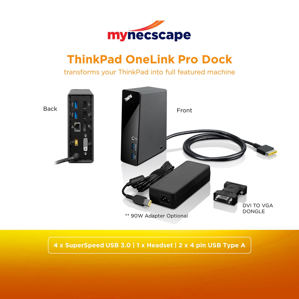 ThinkPad OneLink Dock ThinkPad Docking station