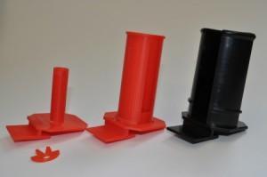 3D Printed Reel Adapter for MakerBot Replicator 2 and 2X