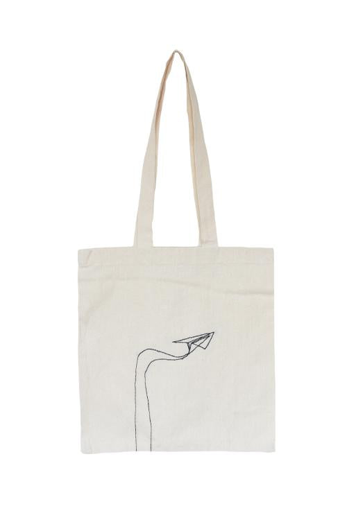 plane tote bag