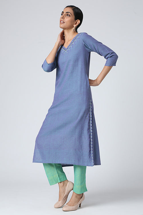 okhai long kurta sale