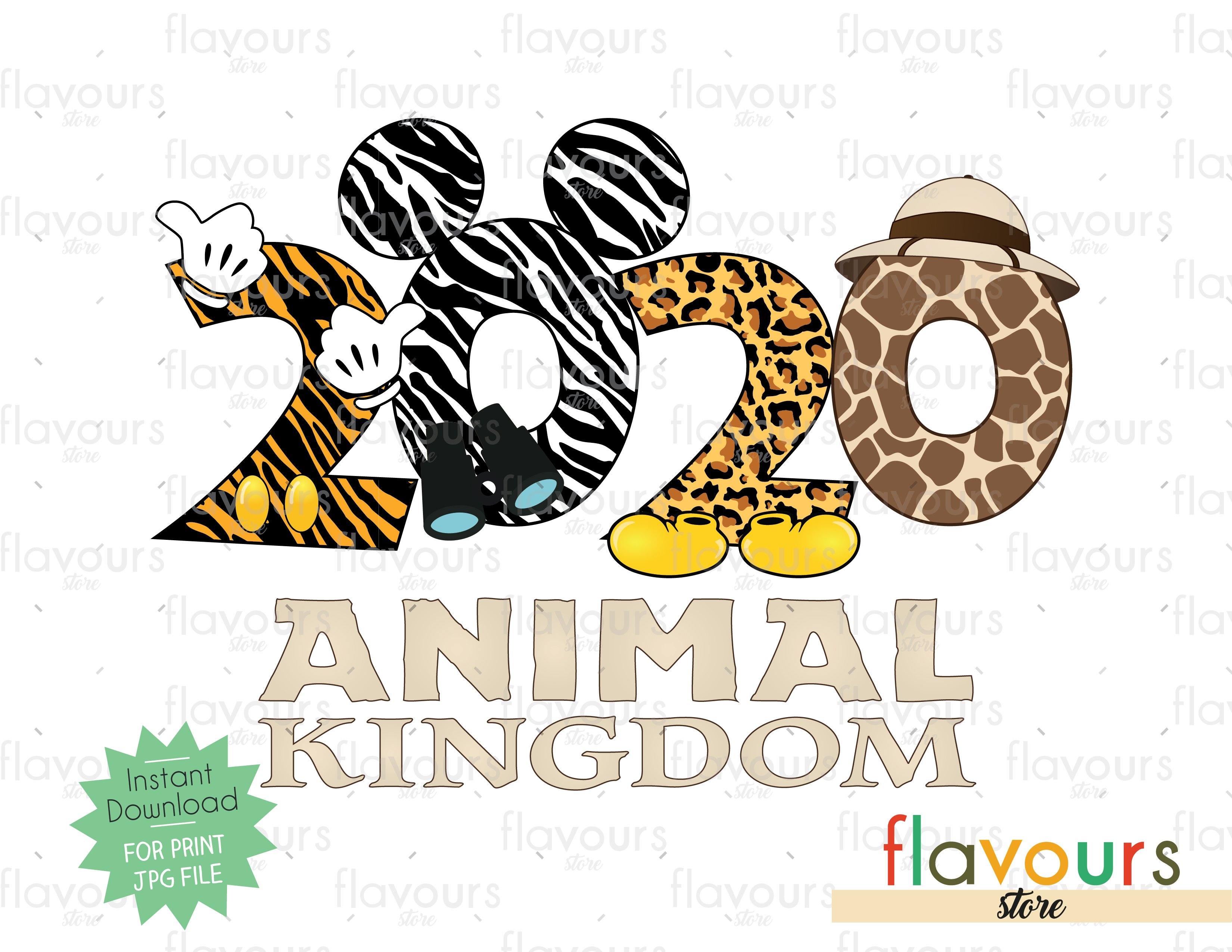 2020 Animal Kingdom - Digital Files Printables – FlavoursStore