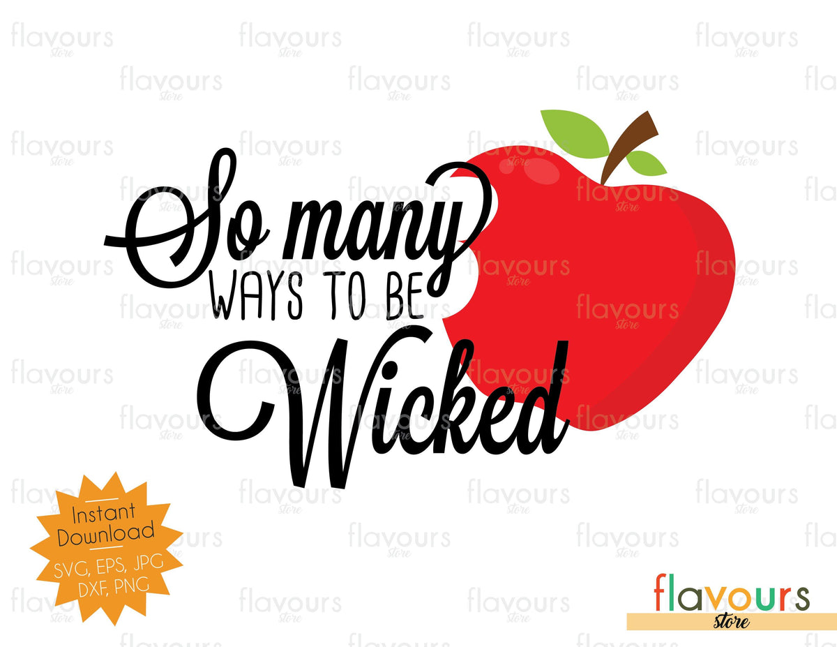 Download So many ways to be Wicked - Descendants - SVG Cut Files ...