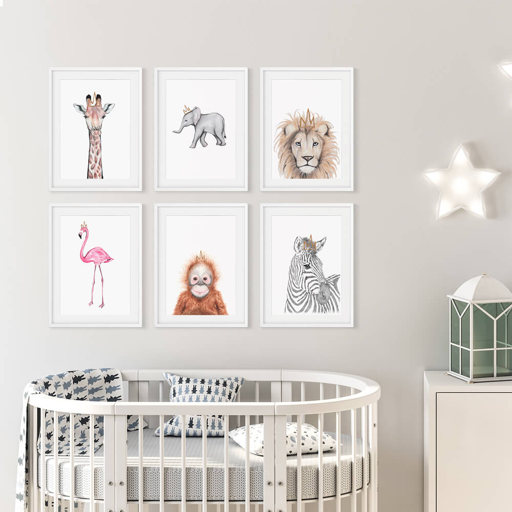 grey elephant nursery