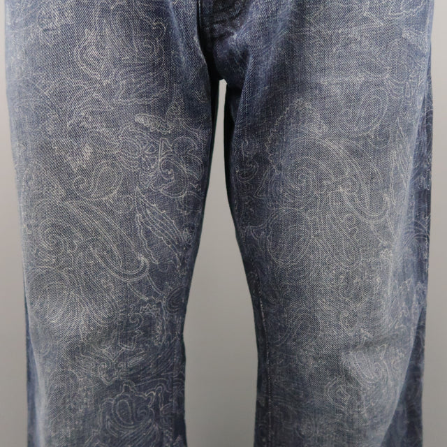 etro paisley jeans