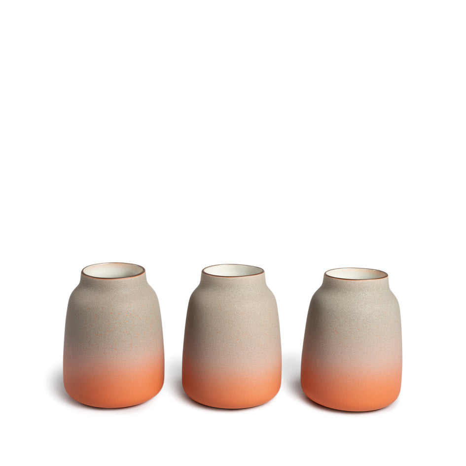 Wide Vase in Fog and Tangerine Zoom Image 2