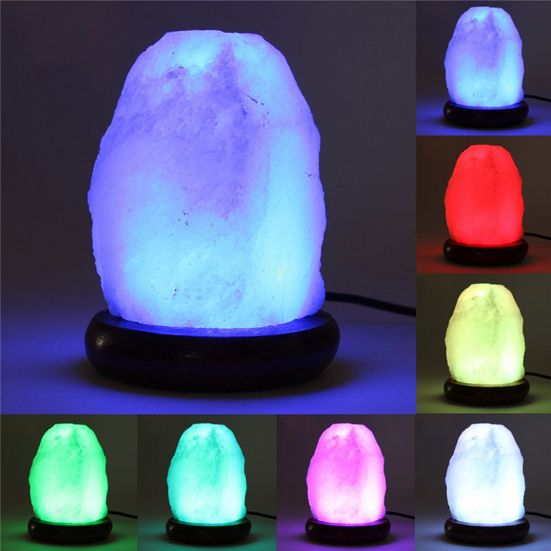 led in salt lamp