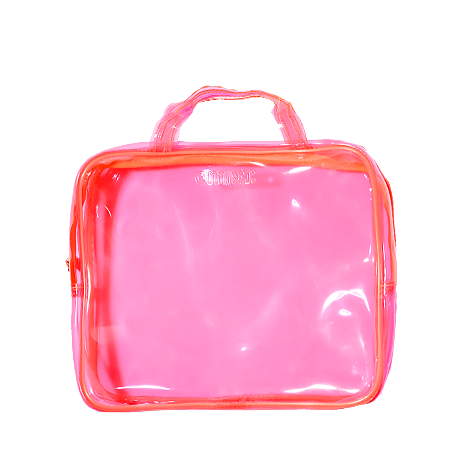 pink pvc bag