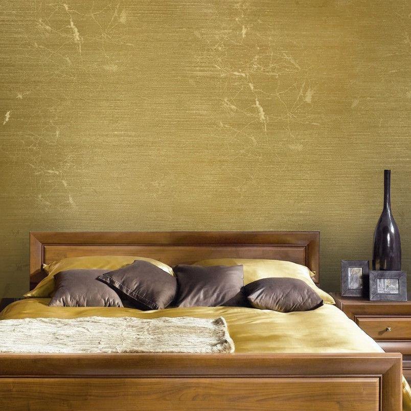 125050 Wallpaper gold metallic Textured Plain Modern faux metal 3D –  wallcoveringsmart