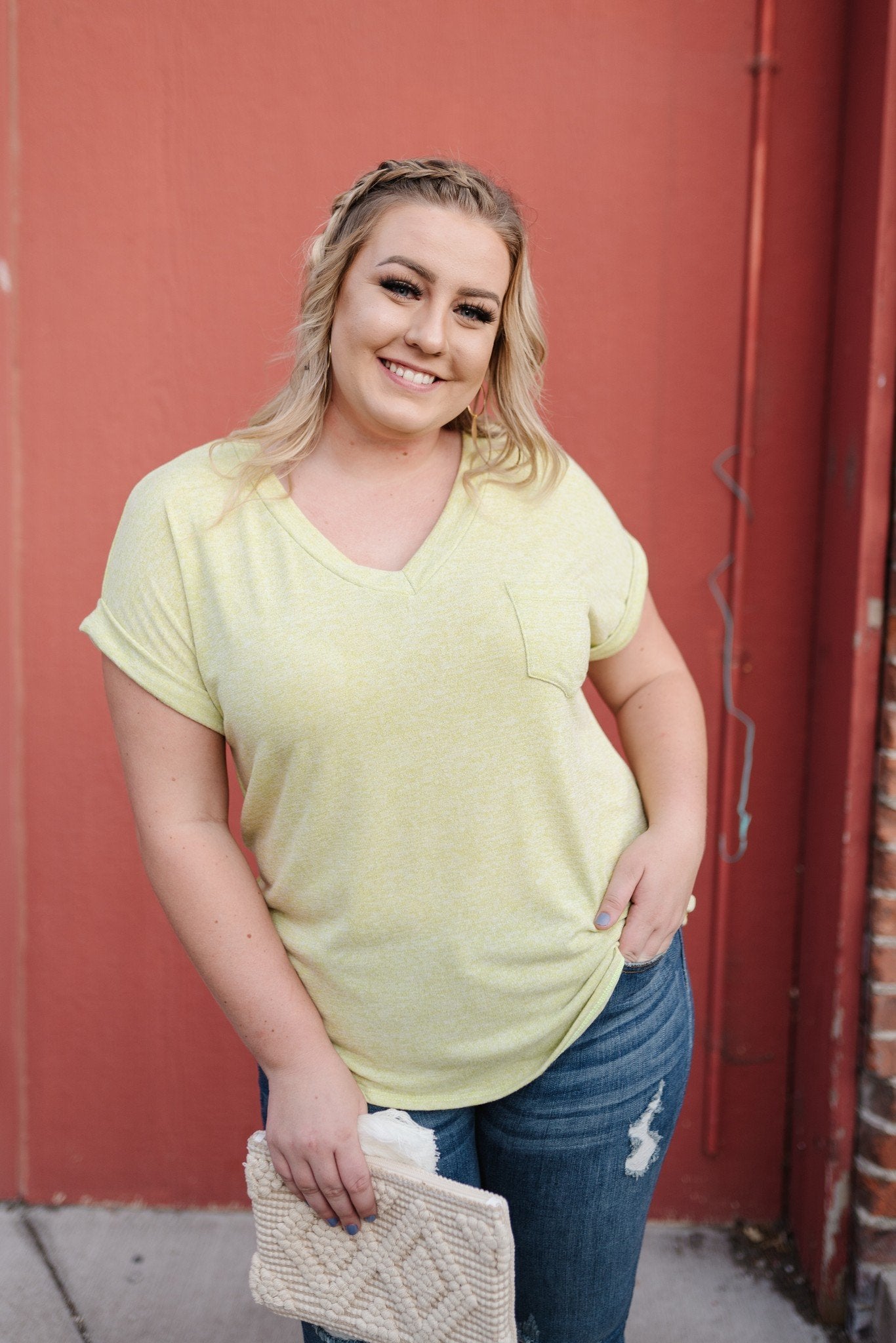 Luscious Lemoncello Knit Tee
