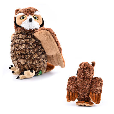 great horned owl stuffed animal