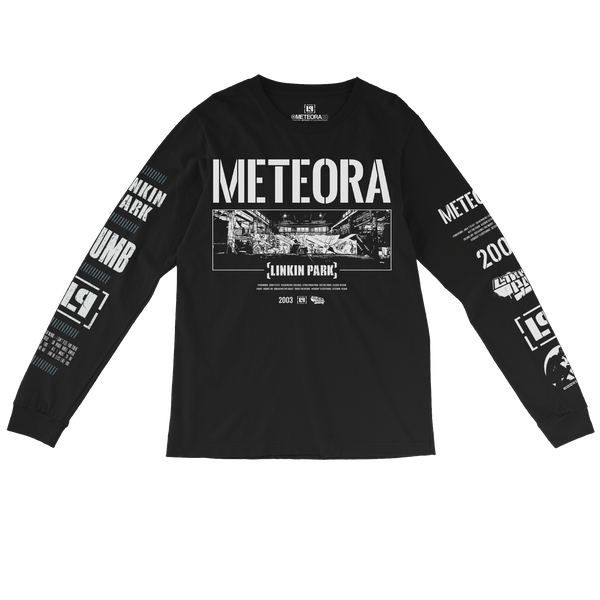 Meteora Wall Art Black Long Sleeve | METEORA|20 ANNIVERSARY | Linkin Park Store