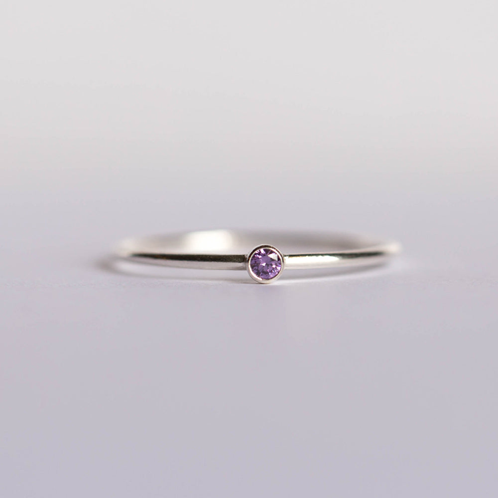 february birthstone ring