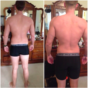 Mark's 10-week transformation: back