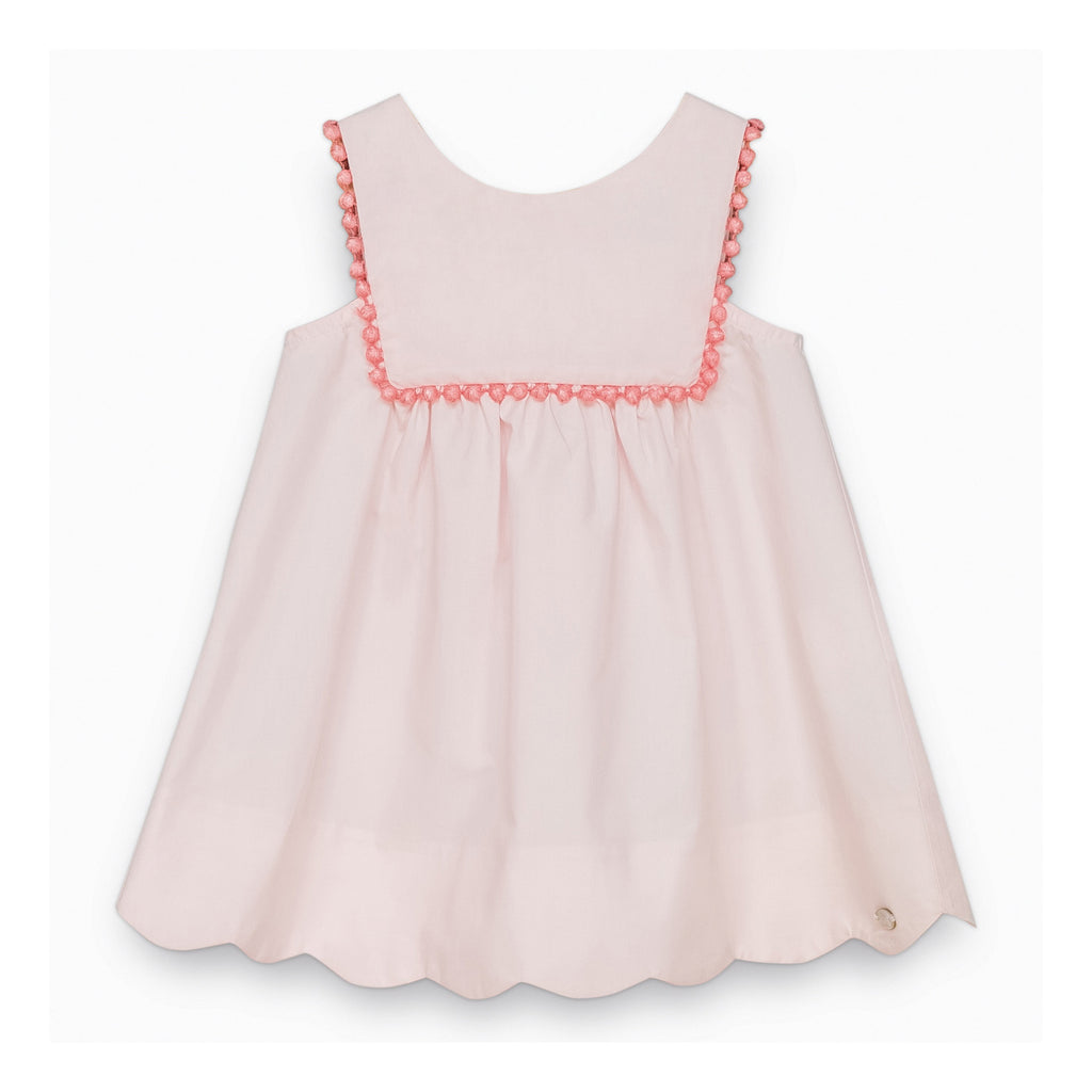 girls pale pink dress