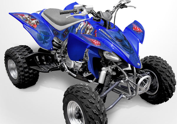 Yamaha YFZ450 Graphics available in over 80 designs - Invision Artworks